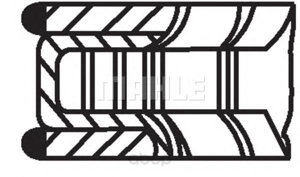 

Mahle/Knecht Кольца Поршневые (К-Т На 1 Цилиндр) 01568N0