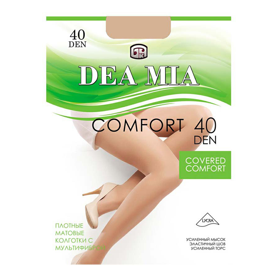 

Колготки женские Dea Mia коричневые, Коричневый
