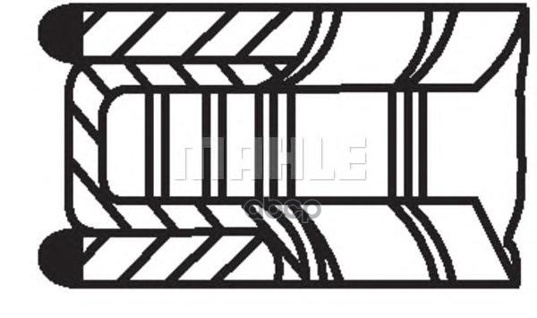 

Mahle/Knecht Кольца Поршневые (К-Т На 1 Цилиндр) 03032N2