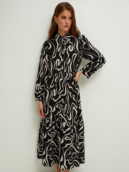 

Платье женское ZARINA 2368036546 черное XS, 2368036546