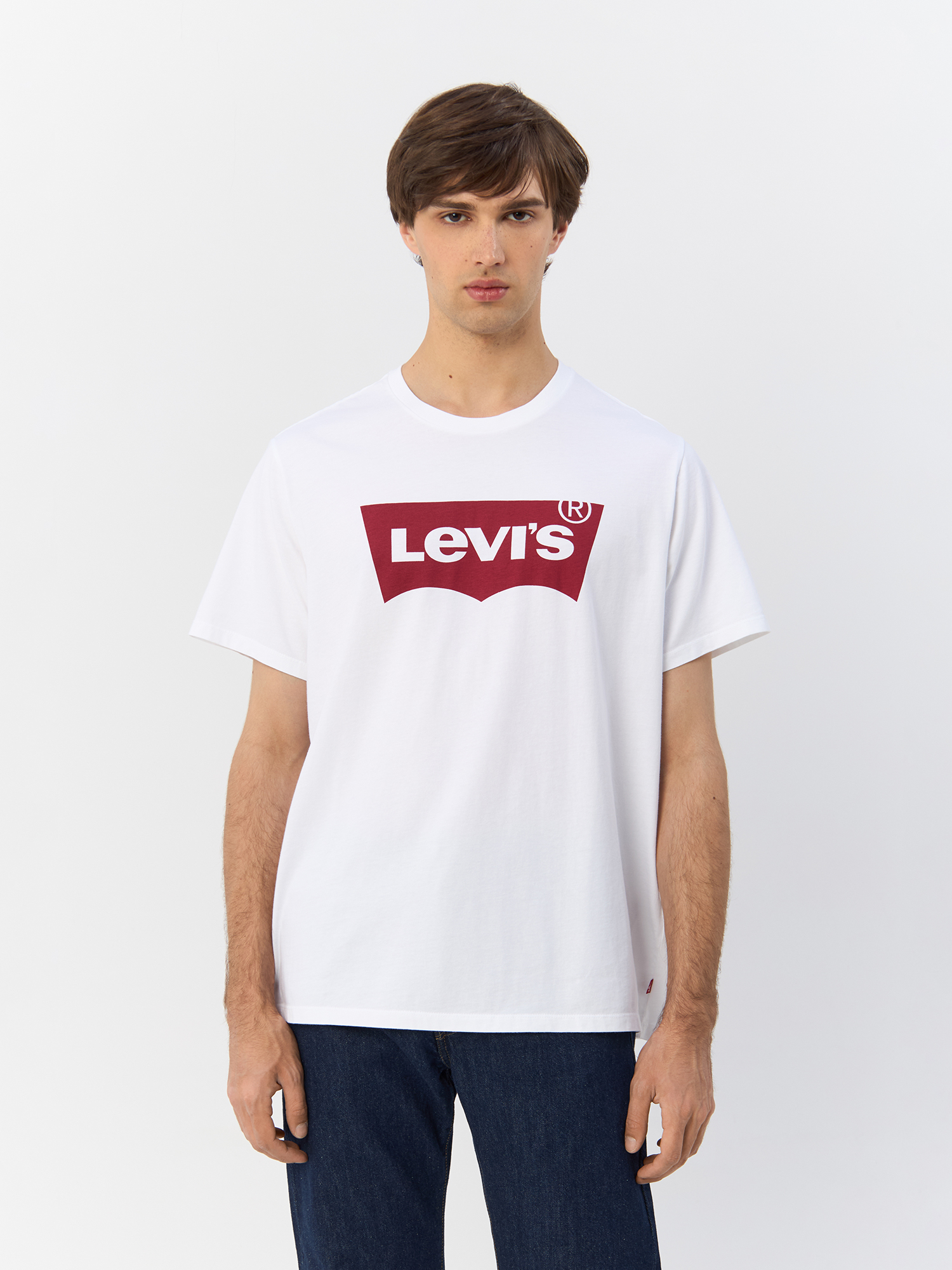 

Футболка мужская Levi's 17783-0140 белая XS, Белый, Graphic Setin Neck Tee