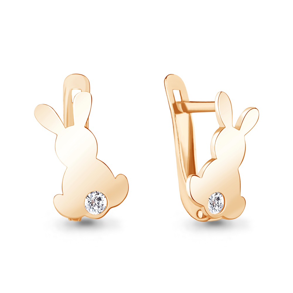 

Серьги из серебра с фианитом Aquamarine Aquamarine 49484А_925_з, 49484А_925_з