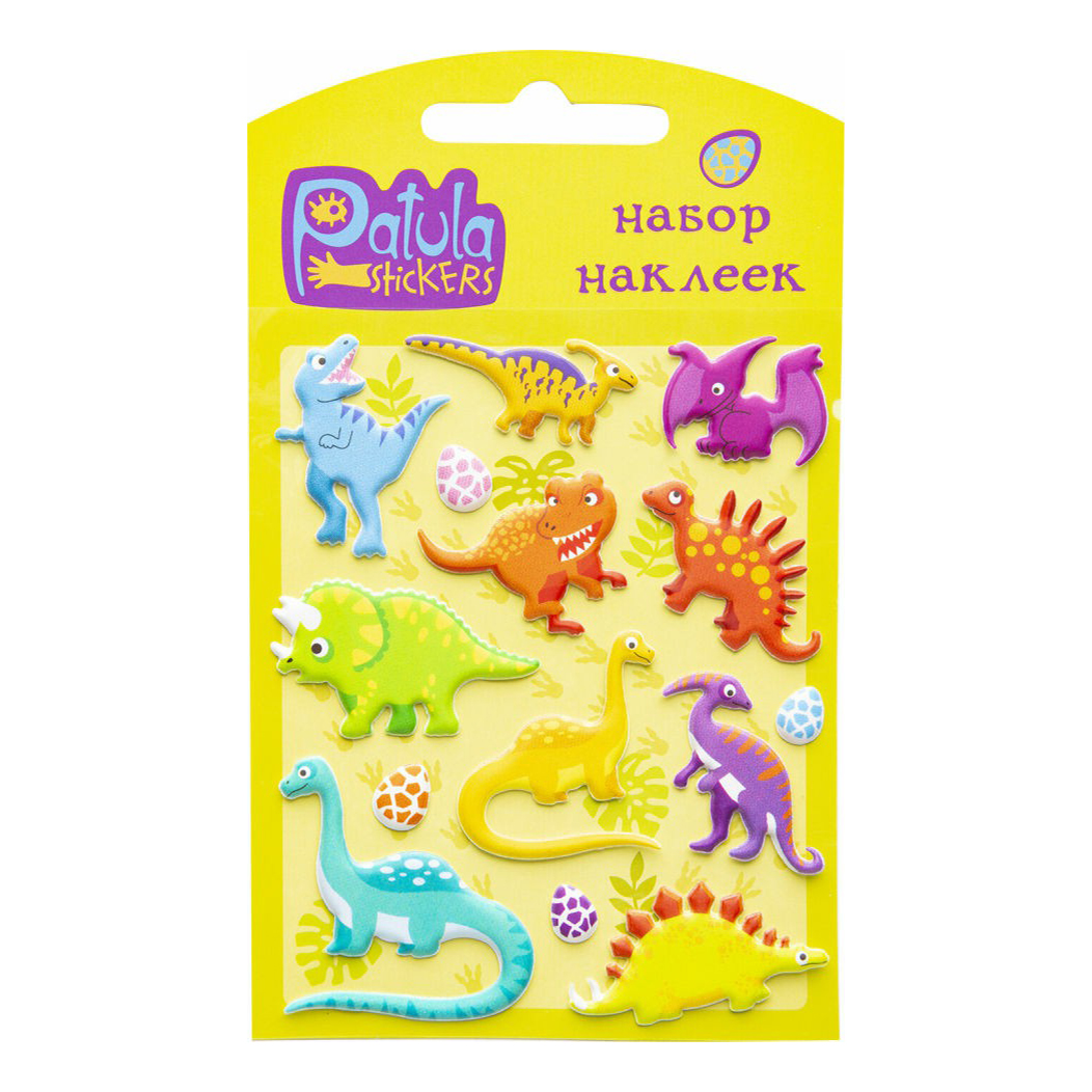 

Наклейки декоративные Patula Stickers Животные мягкие в ассортименте