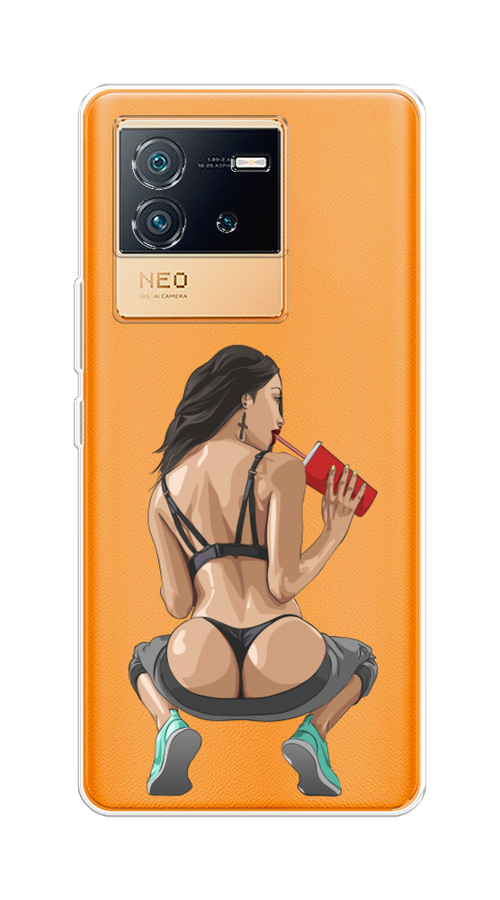 

Чехол на Vivo iQOO Neo6 "Сочные булочки", Бежевый;красный;черный, 266850-6