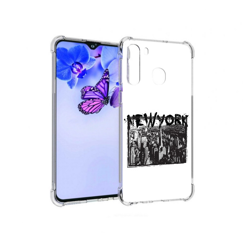 

Чехол MyPads Tocco для Samsung Galaxy A21 че (PT226904.547.671), Прозрачный, Tocco