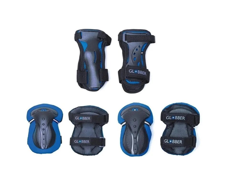 фото Комплект защиты globber protective junior set xxs (-25kg ) (синий)