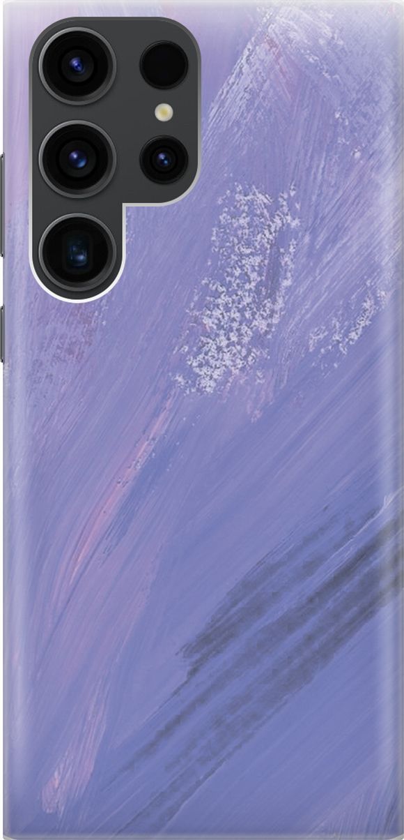 

Чехол на Samsung Galaxy S23 Ultra "Сиреневые мазки", Серый;фиолетовый, 158334