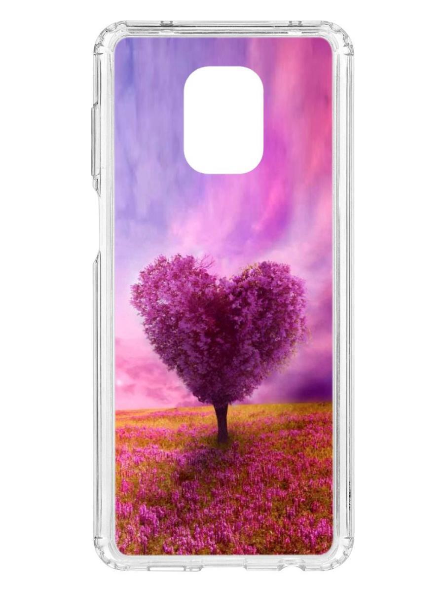 фото Чехол на xiaomi redmi note 9 pro kruche print pink heart кruче