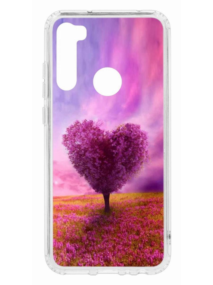 фото Чехол на xiaomi redmi note 8t kruche print pink heart кruче