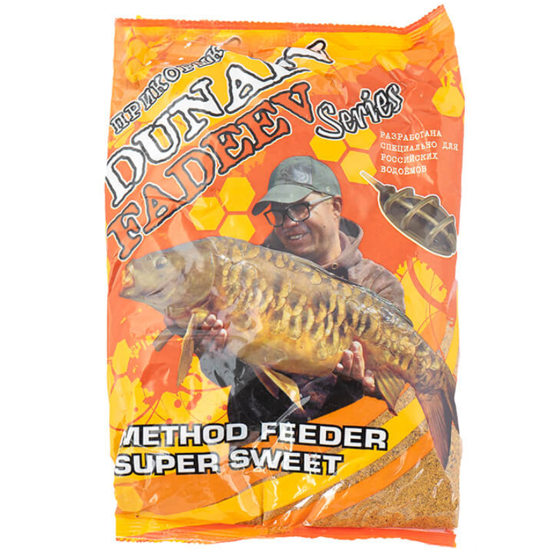 Прикормка рыболовная Dunaev Fadeev Method Feeder Super Sweet 1 упаковка
