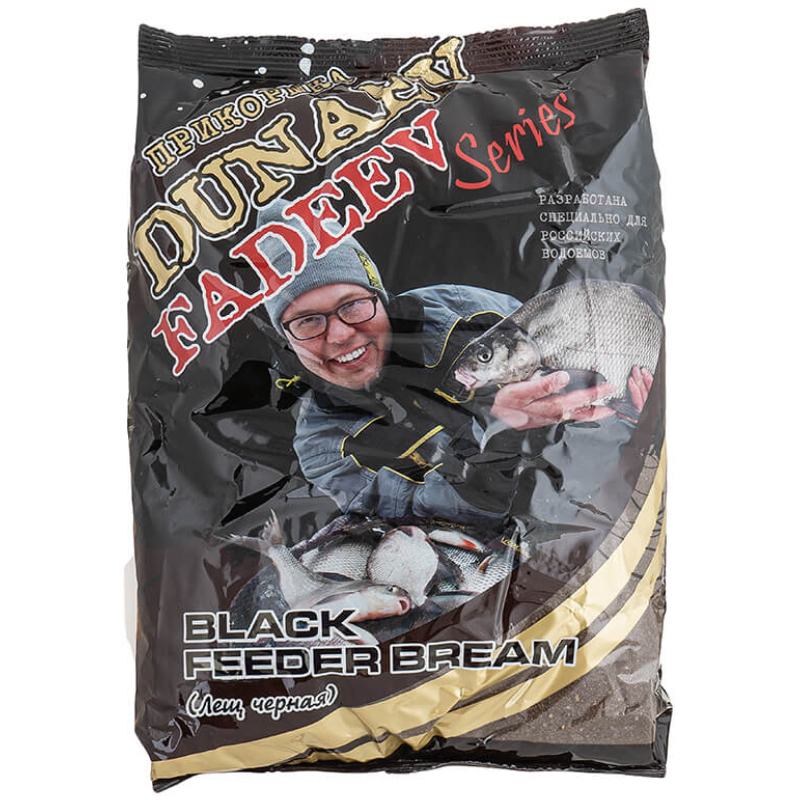 

Прикормка рыболовная Dunaev Fadeev Feeder Bream Black 1 упаковка, Разноцветный, Fadeev