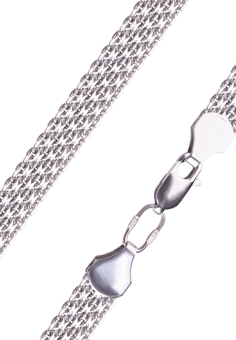 

Цепочка из серебра 55 см Kari Jewelry ЦБ4Я150А2гР-С888, Серебристый, ЦБ4Я150А2гР-С888