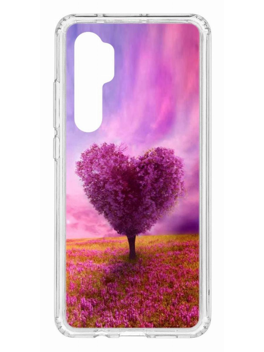 фото Чехол на xiaomi mi note 10 lite kruche print pink heart кruче