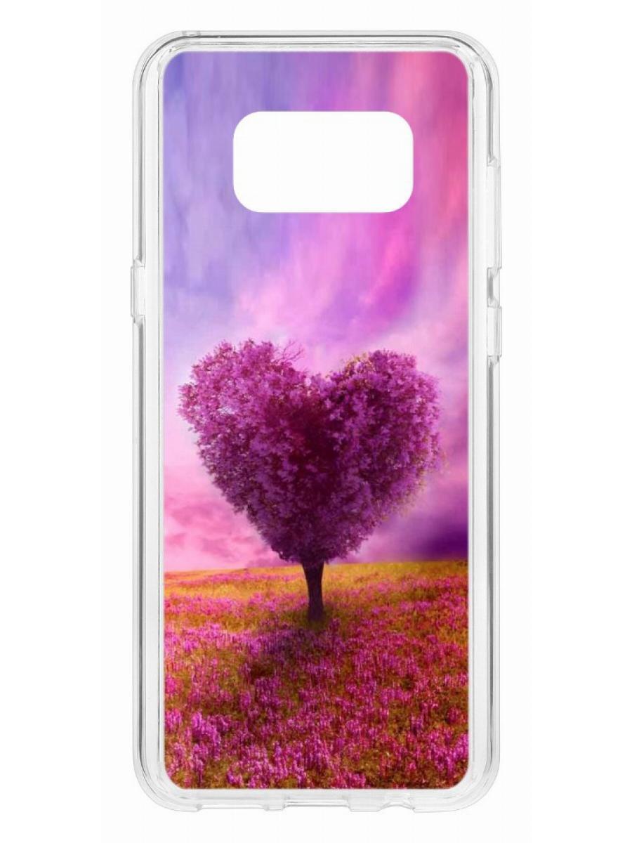 фото Чехол на samsung galaxy s8 plus kruche print pink heart кruче