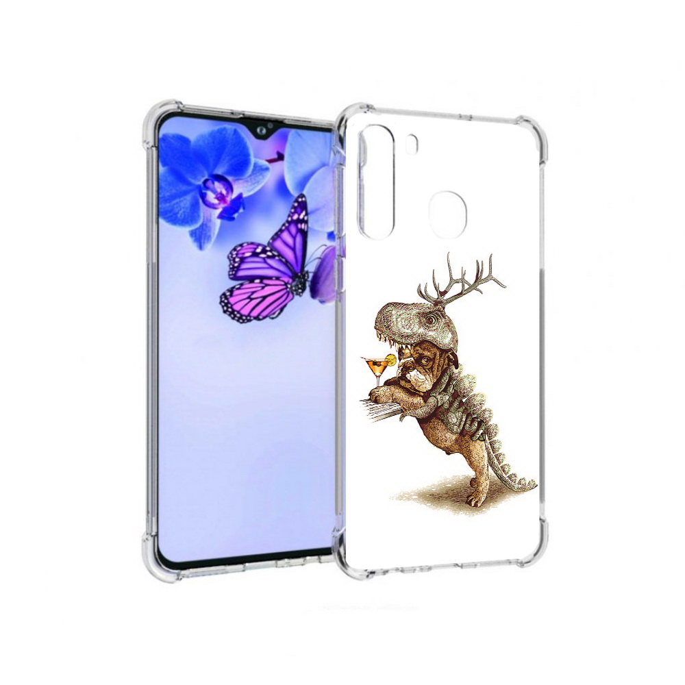 

Чехол MyPads Tocco для Samsung Galaxy A21 тематическая вечеринка (PT226904.547.638), Прозрачный, Tocco
