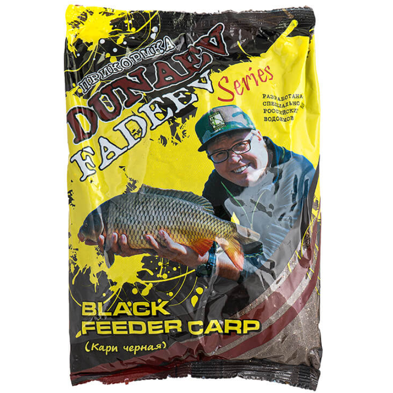 

Прикормка рыболовная Dunaev Fadeev Feeder Carp Black 1 упаковка, Разноцветный, Fadeev