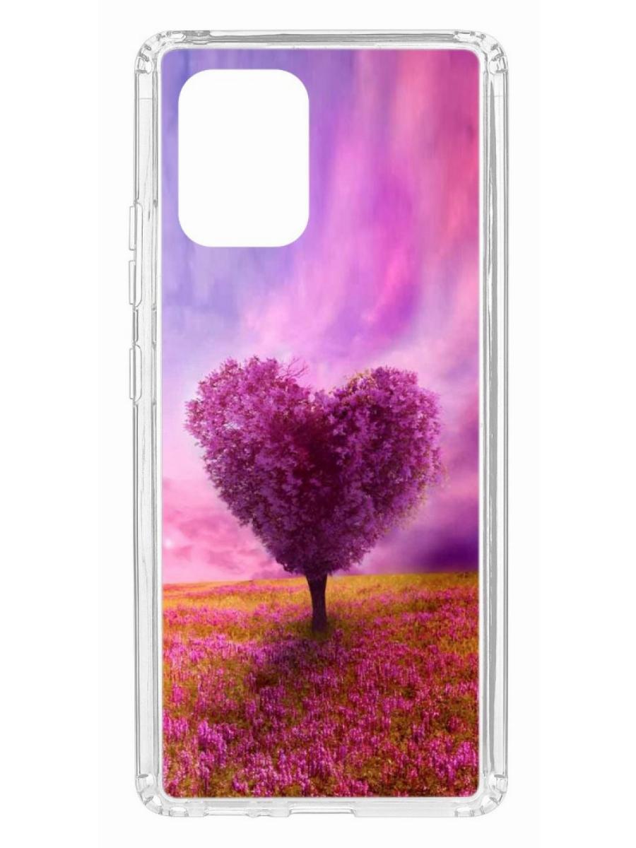 фото Чехол на samsung galaxy s10 lite kruche print pink heart кruче