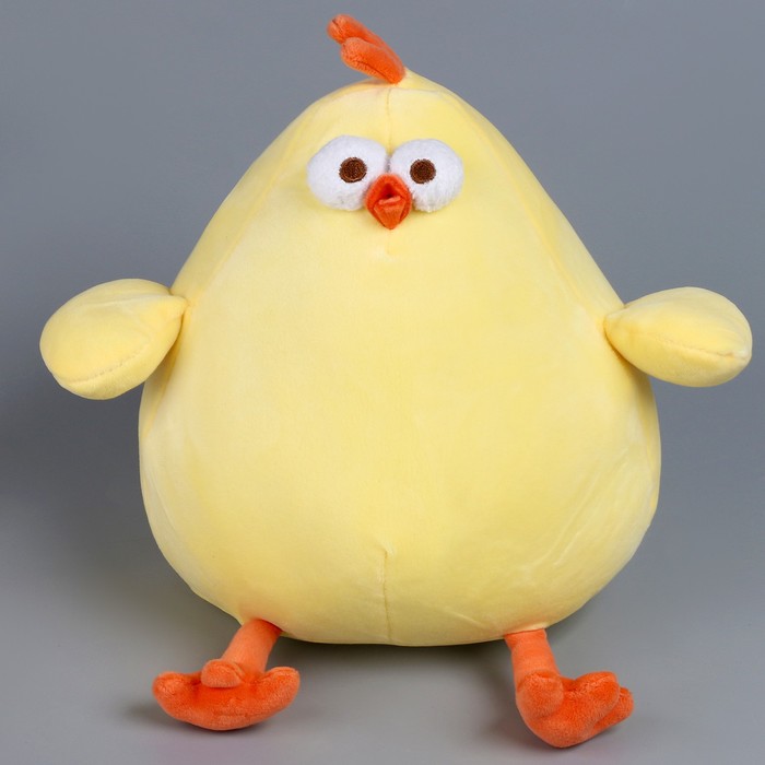 Мягкая игрушка Курочка, 20 см, цвет желтый