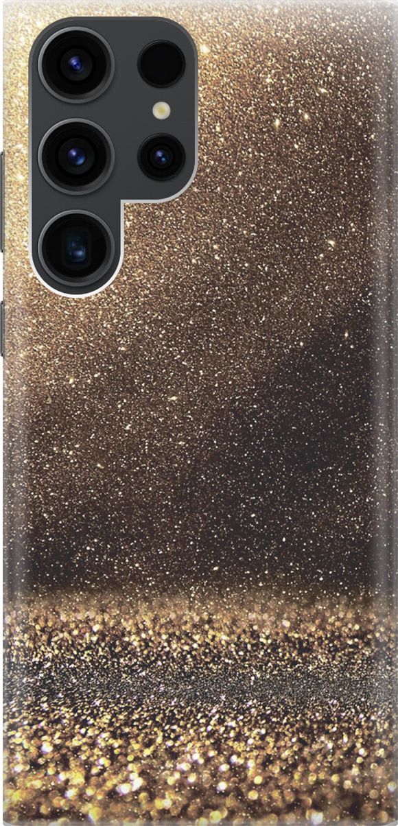 

Чехол на Samsung Galaxy S23 Ultra "Золотая пыль", Желтый;золотистый, 158344