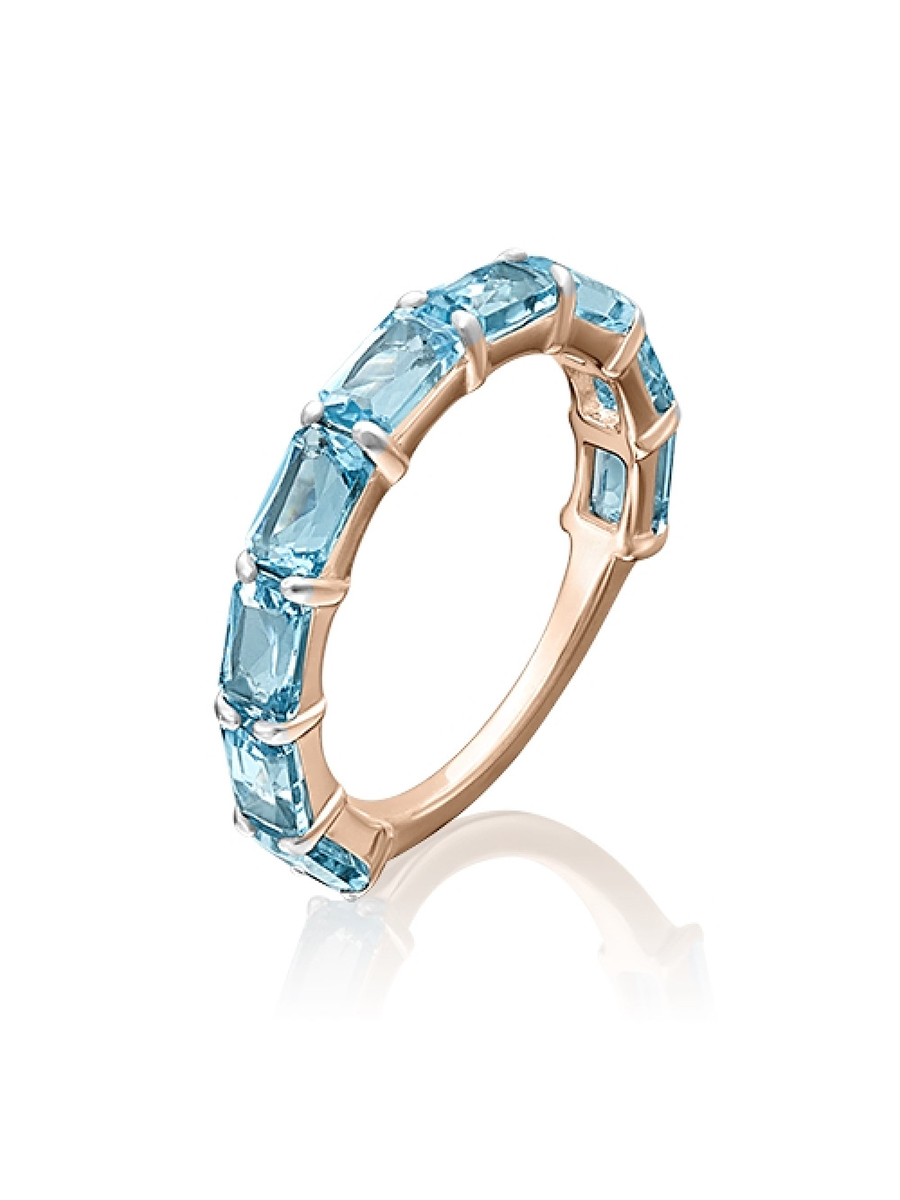 

Кольцо из золота р. 16,5 PLATINA jewelry 01-5335-00-201-1110-46, топаз, 01-5335-00-201-1110-46