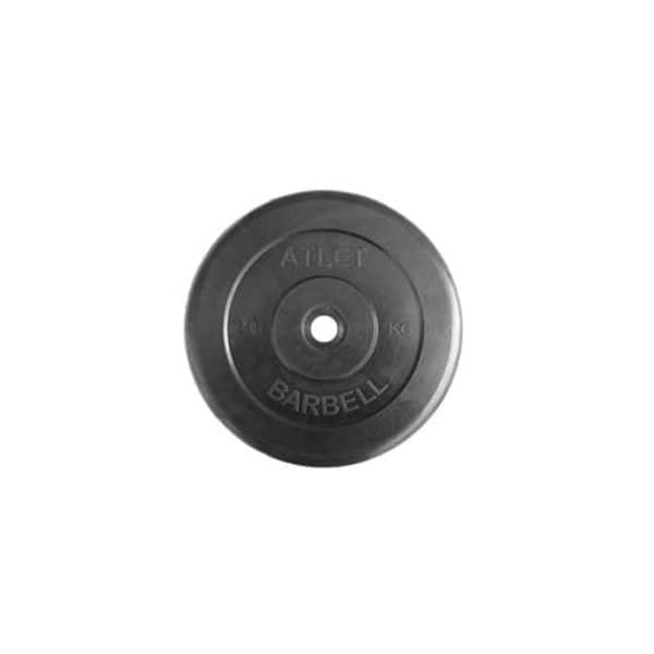 

Диск для штанги MB Barbell Atlet 20 кг, 26 мм черный, Atlet