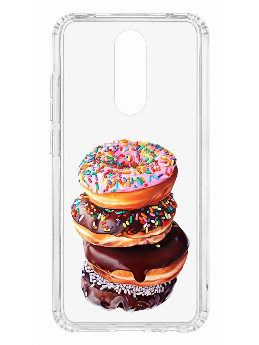 фото Чехол на xiaomi redmi 8 kruche print donuts кruче