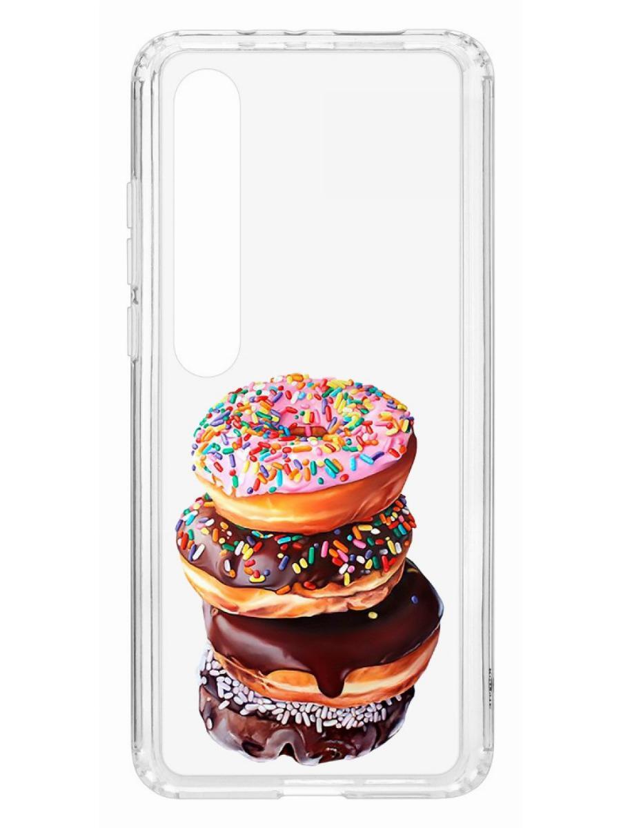 Чехол на Xiaomi Mi 10 Kruche Print Donuts