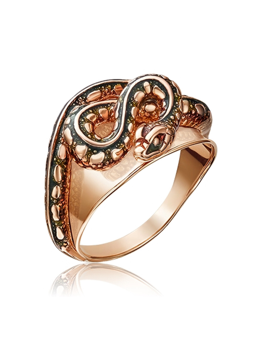 

Кольцо из золота р.  PLATINA jewelry 01-5147-00-000-1110-59, эмаль, 01-5147-00-000-1110-59