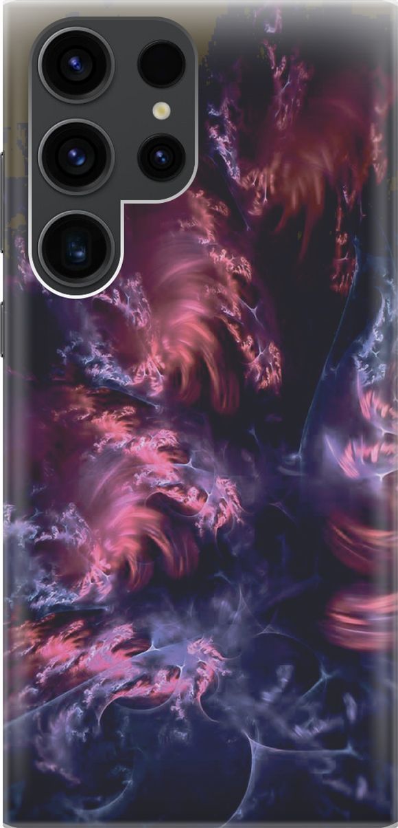 

Чехол на Samsung Galaxy S23 Ultra "Розово-фиолетовые молнии", Розовый;фиолетовый, 158329