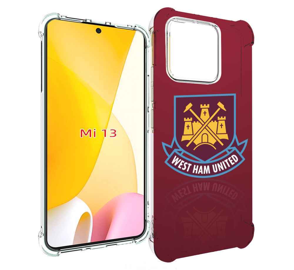 

Чехол MyPads фк вест хэм мужской для Xiaomi 13, Прозрачный, Tocco