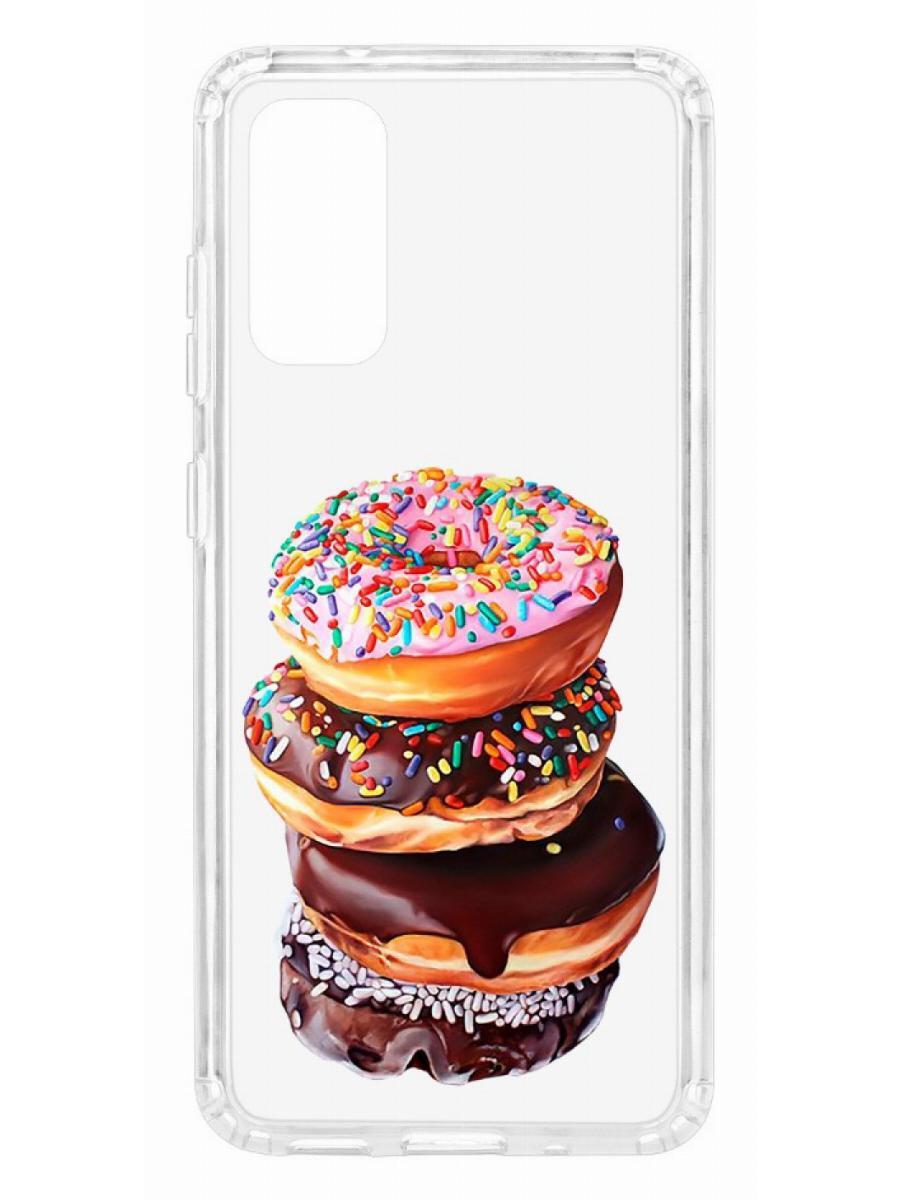 Чехол на Samsung Galaxy S20 Kruche Print Donuts