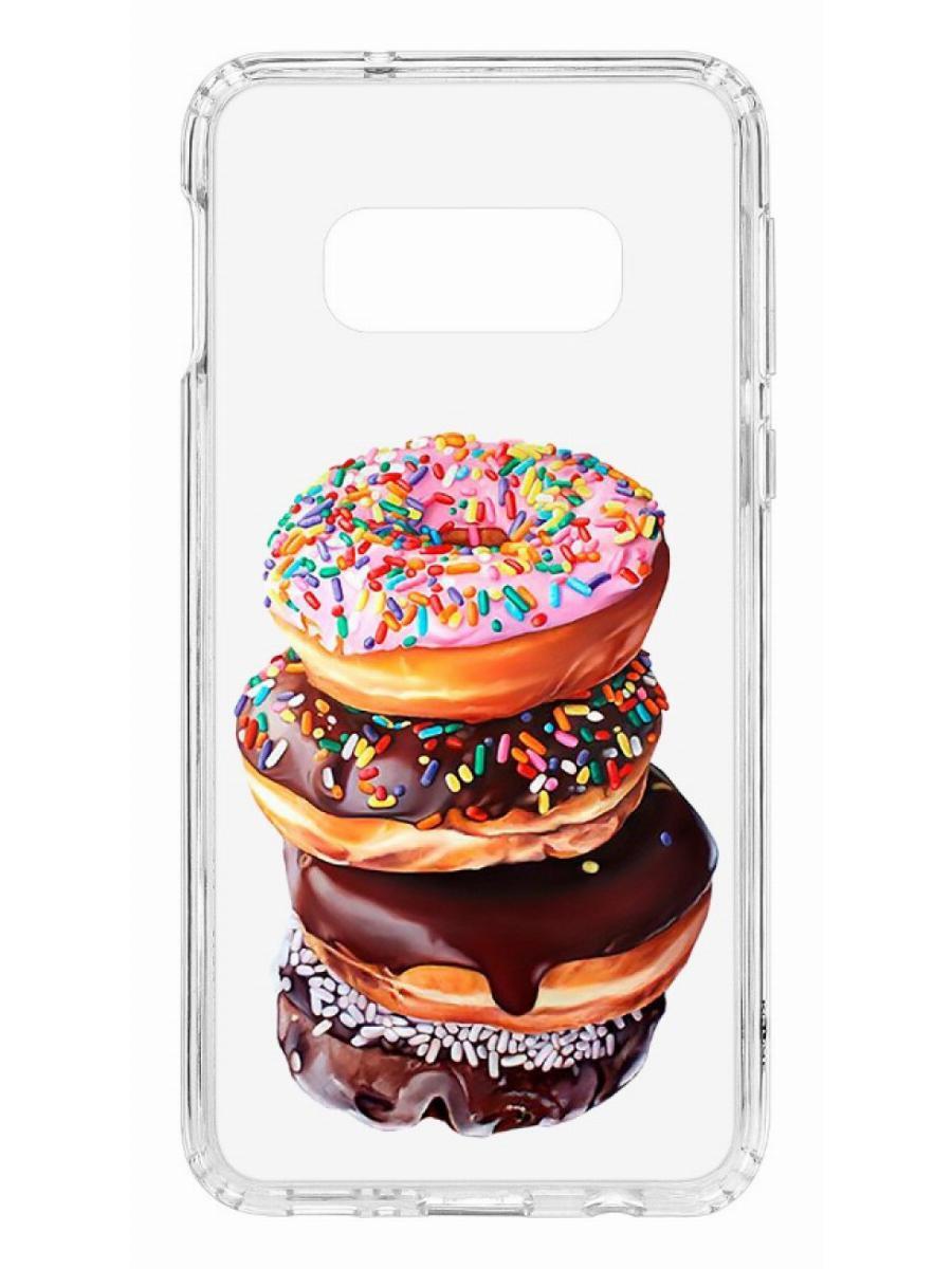 фото Чехол на samsung galaxy s10e kruche print donuts кruче