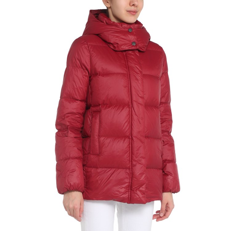 

Пуховик женский Maison David MLY007-2 бордовый XS, MLY007-2