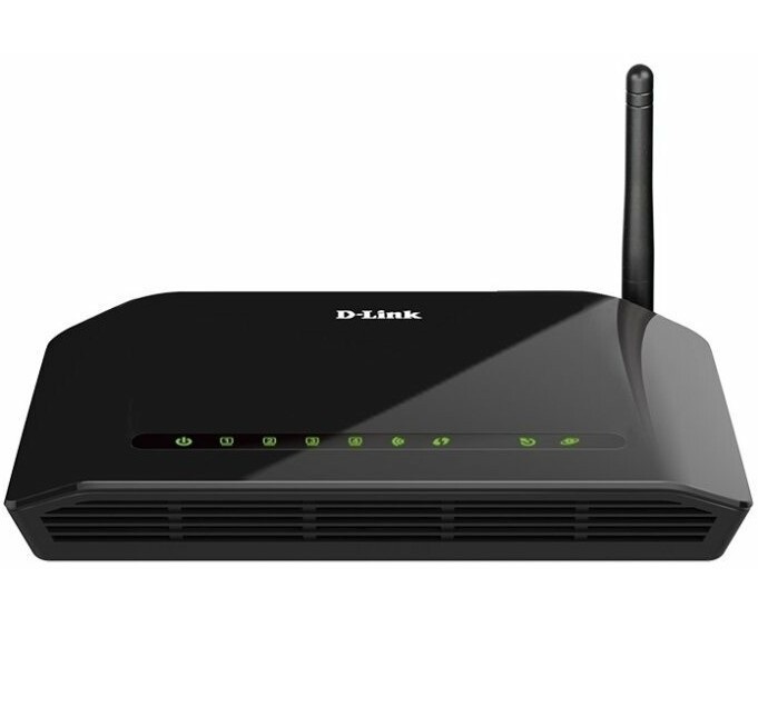 

Wi-Fi роутер с внешней антенной D-Link DSL-2640U/RB, Черный, DSL-2640U/RB