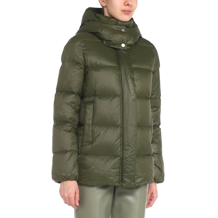 

Пуховик женский Maison David MLY007-2 хаки XS, MLY007-2