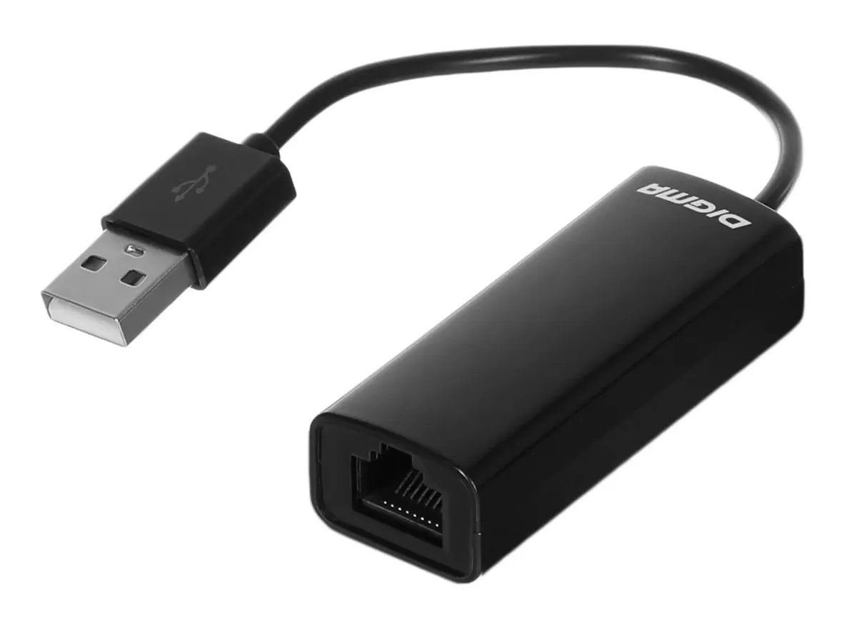 

Сетевая карта DIGMA BU-USB2-LAN100, BU-USB2-LAN100