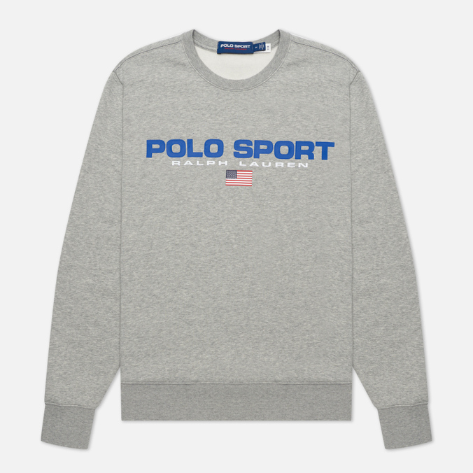 

Свитшот мужской Polo Ralph Lauren 710-835770 серый XXL, 710-835770