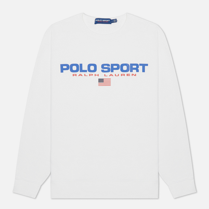 

Свитшот мужской Polo Ralph Lauren 710-835770 белый M, 710-835770