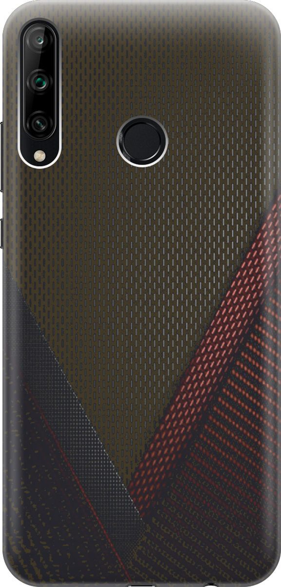

Чехол на Honor 9C/Huawei P40 Lite E с принтом "Полотна", Красный;черный, 2781