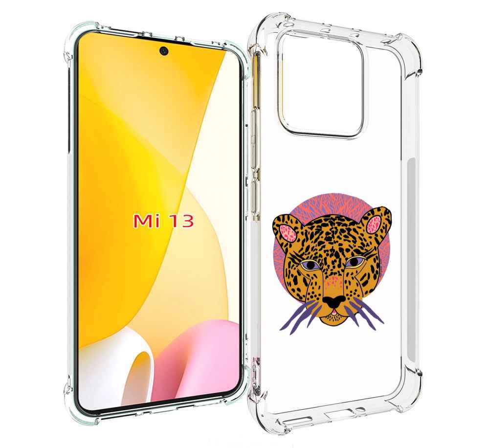 

Чехол MyPads тигр-в-кругу для Xiaomi 13, Прозрачный, Tocco