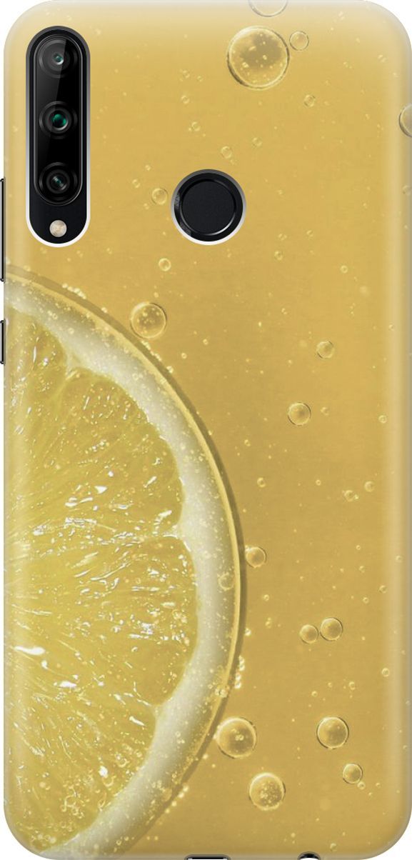 

Чехол на Honor 9C/Huawei P40 Lite E с принтом "Лимонад", Белый;желтый, 2781
