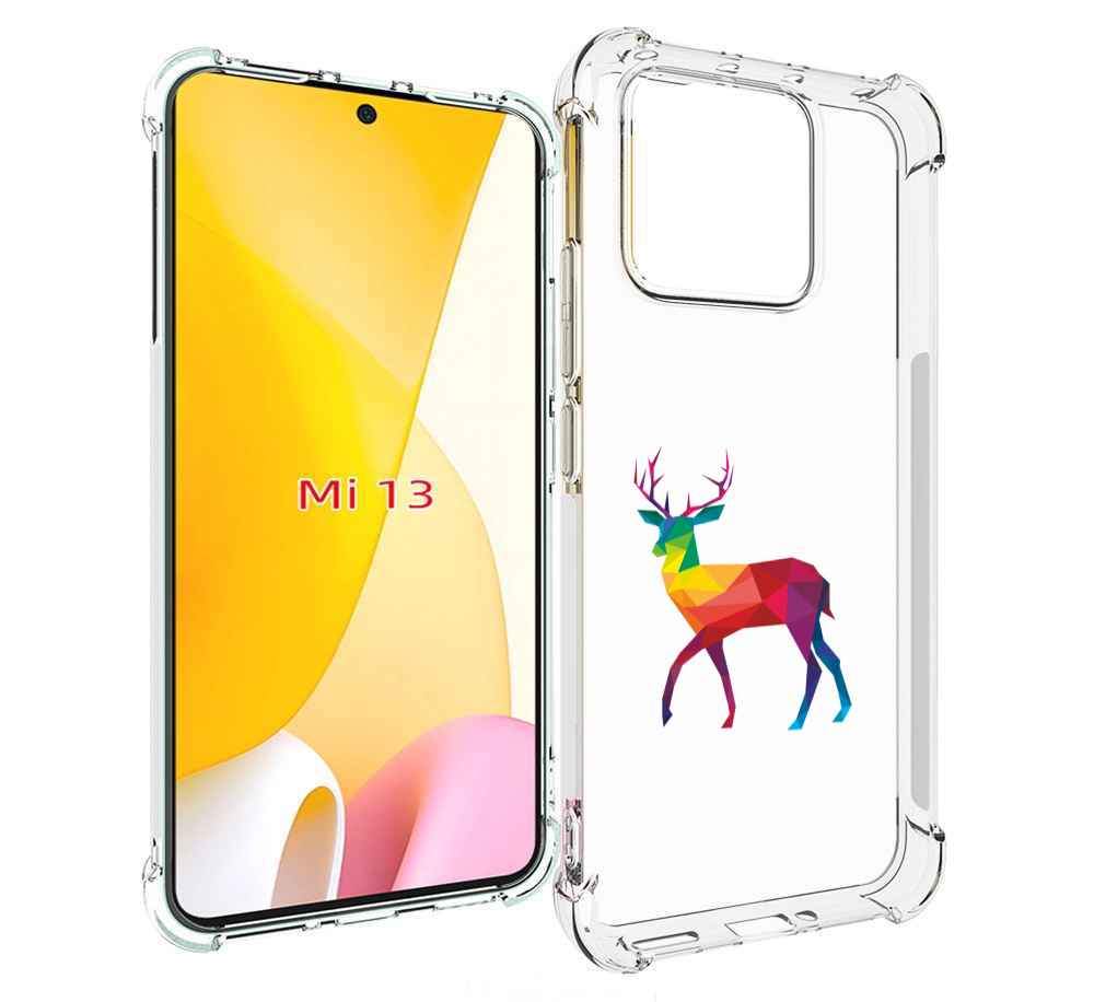 

Чехол MyPads геометрический олень для Xiaomi 13, Прозрачный, Tocco
