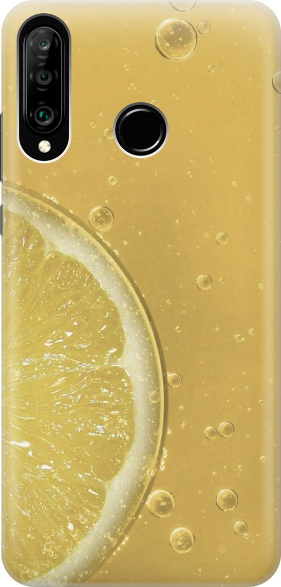 

Чехол на Honor 20 Lite/20s/Huawei P30 Lite "Лимонад", Белый;желтый, 2777