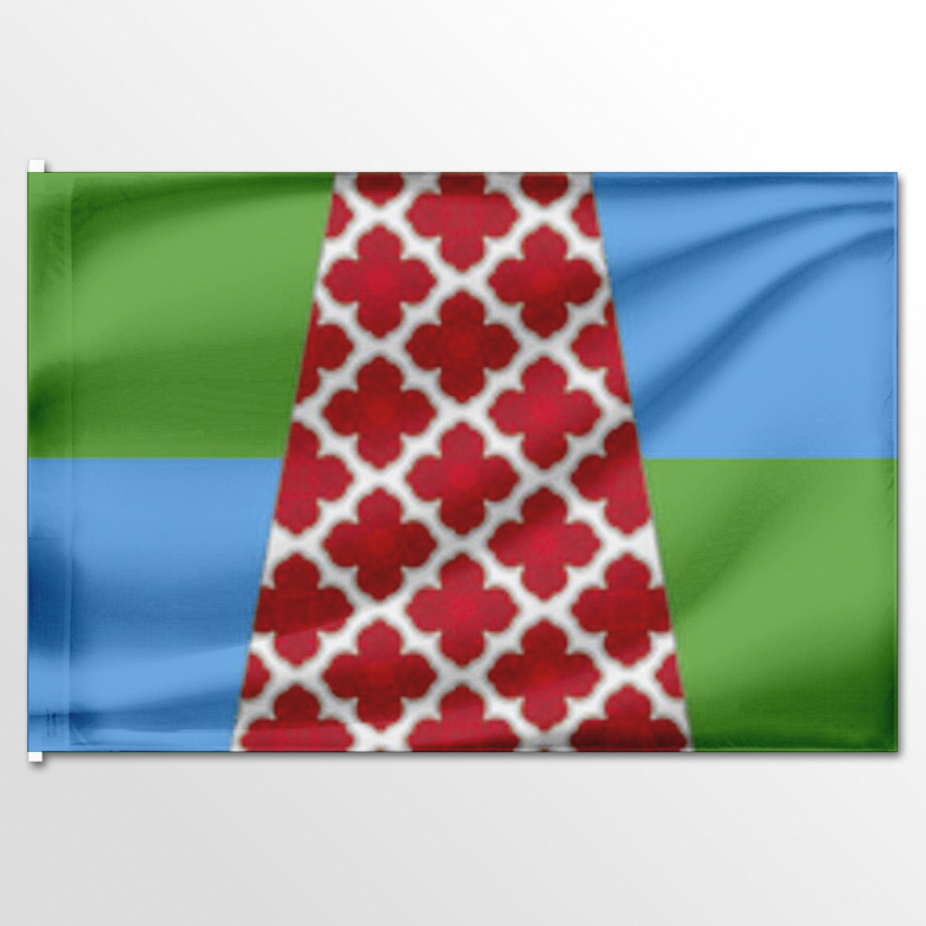 

Флаг ЦТП ФЕНИКС сельского поселения Рахмановское 135x90 см, 1900-135x90