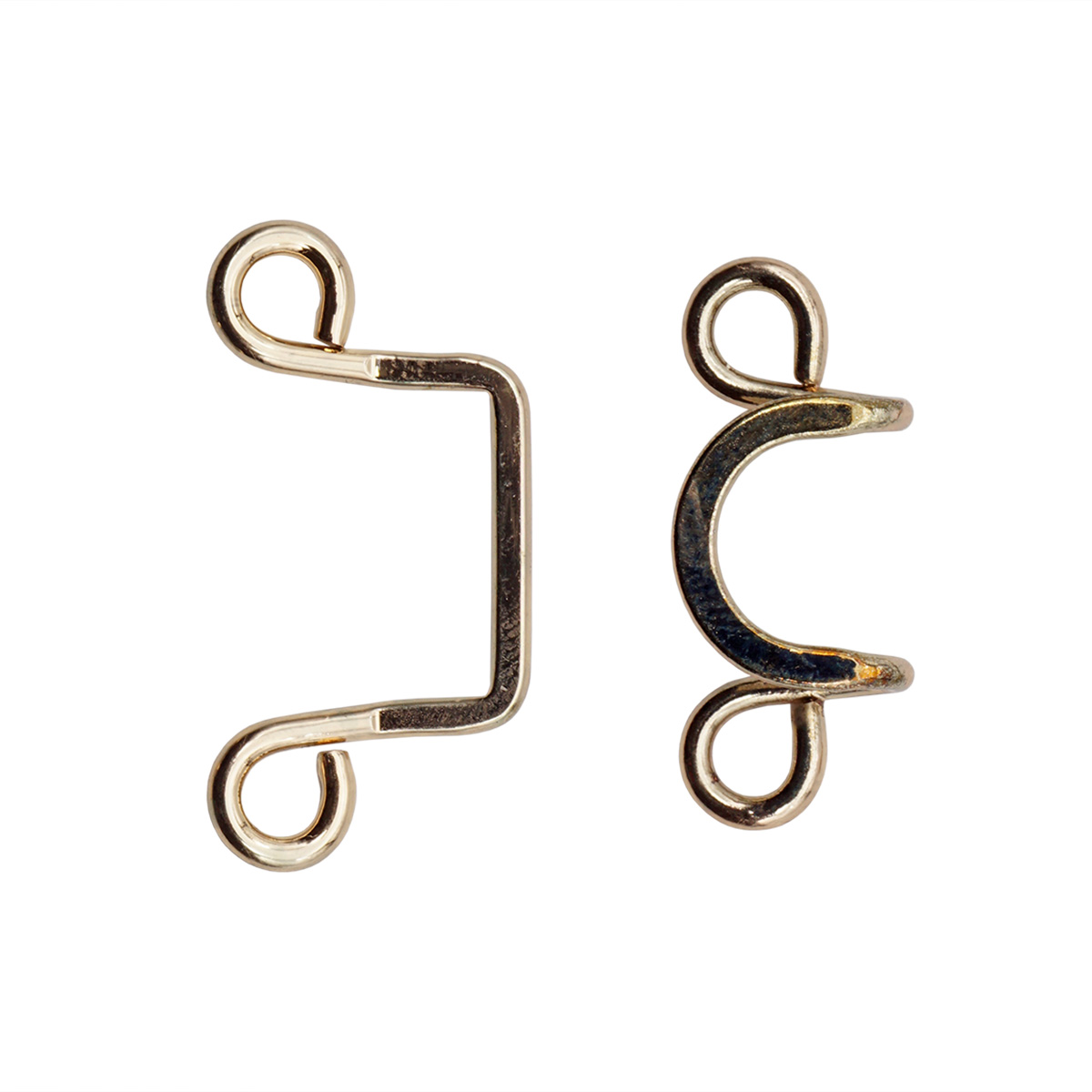 

DF 232 Крючок 3,2см*2,4см (gold (золото), 6 шт