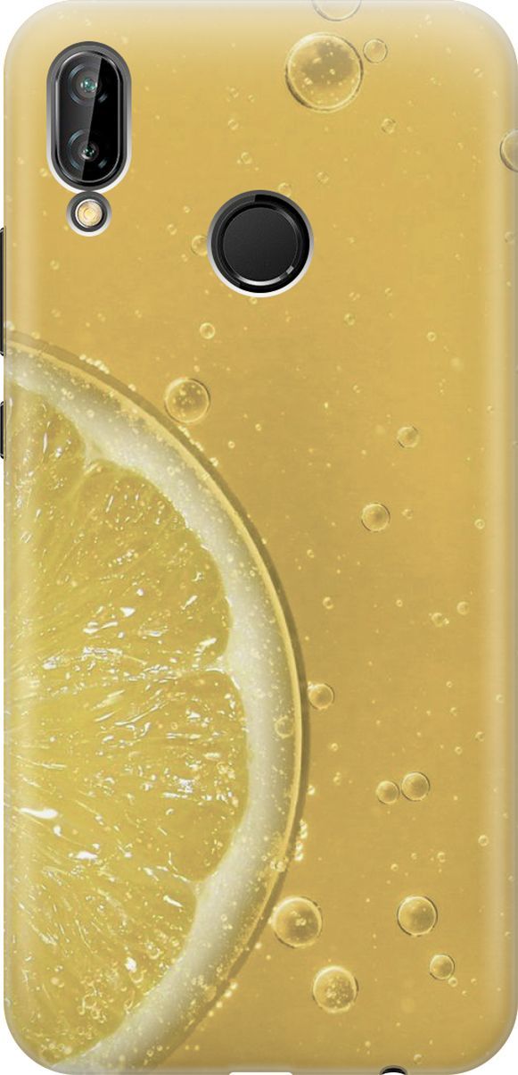 

Чехол на Huawei P20 Lite/Nova 3e с принтом "Лимонад", Белый;желтый, 2775