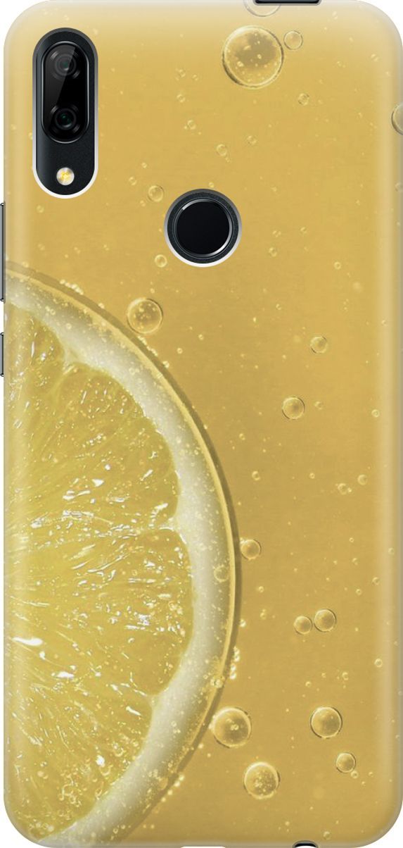 

Чехол на Honor 9X/9X Premium/Huawei P Smart Z/Y9 Prime (2019) "Лимонад", Белый;желтый, 2774