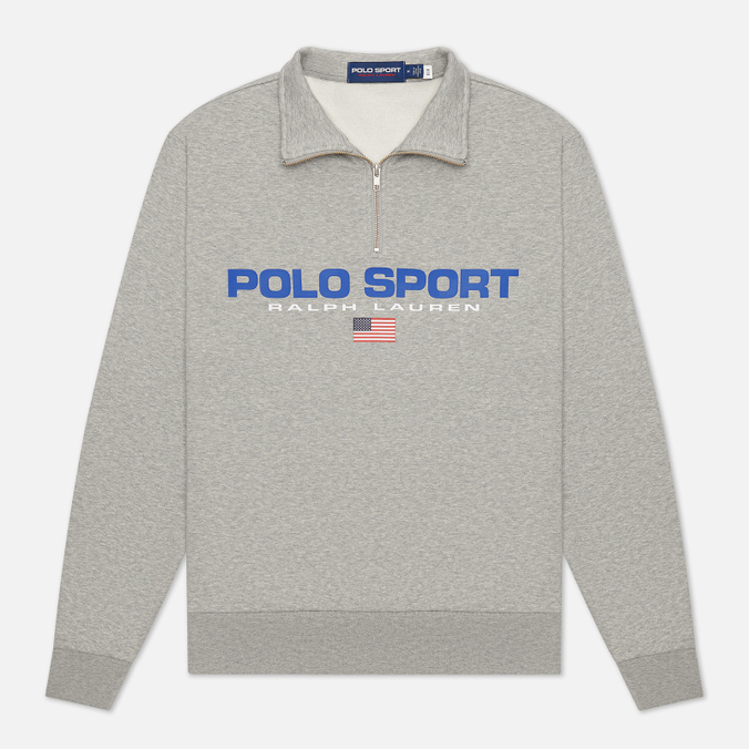 

Толстовка мужская Polo Ralph Lauren 710-835766 серая S, 710-835766