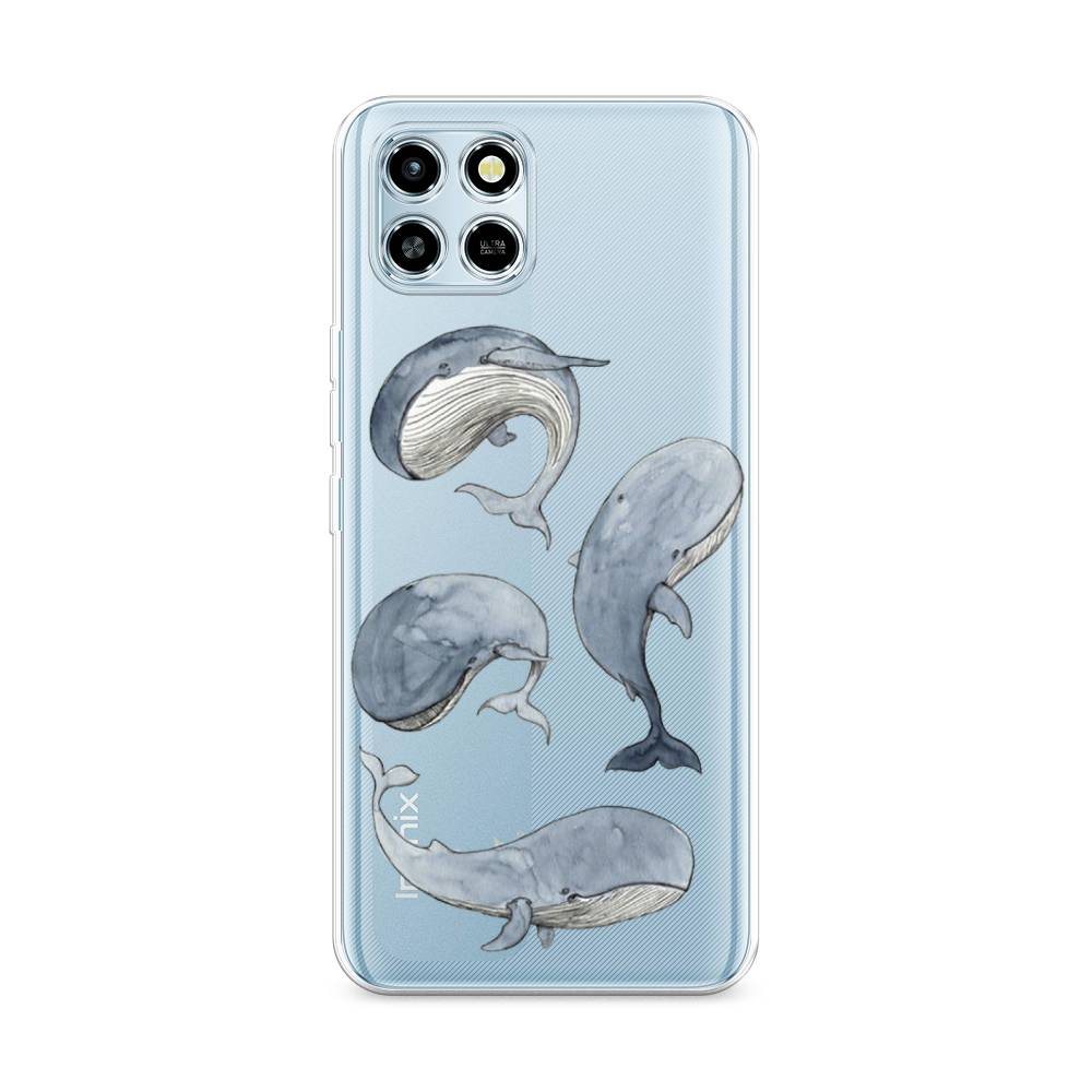 

Чехол Awog на Infinix Smart 6 HD "Киты", 3101650-1