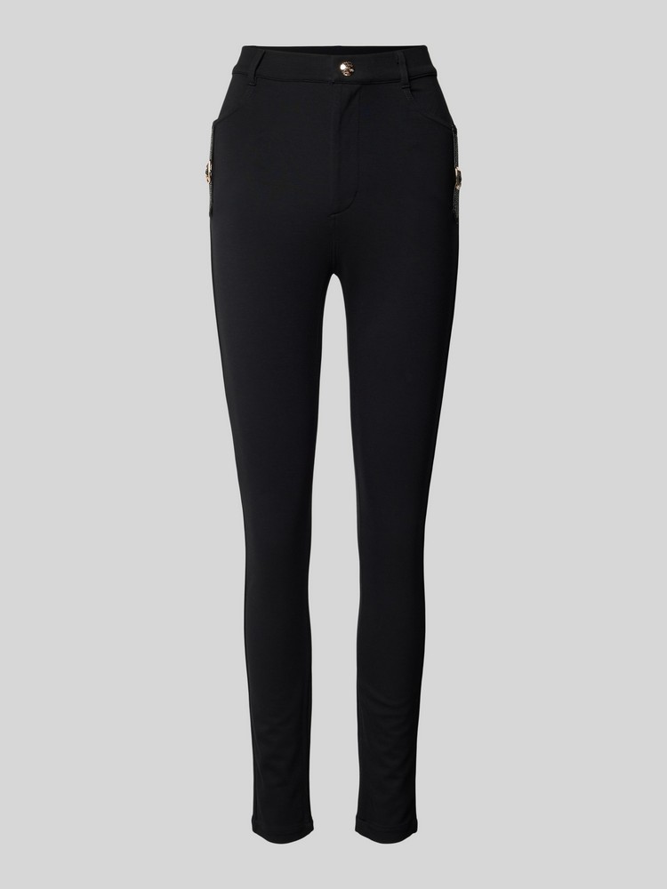 

Брюки женские Liu Jo TF4194 JS182 черные XXL, Черный, TF4194 JS182